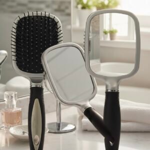 Double Sided Brush With A Mirror