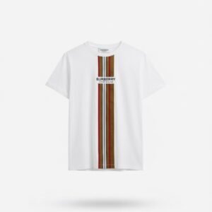 Luxury men’s sized large white and red polo